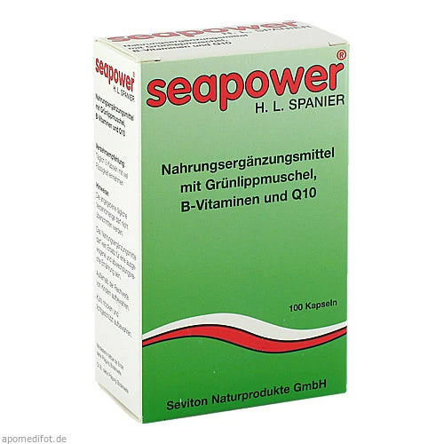 SEAPOWER Muschelfleisch und Vitamin B Kaps 100 Stk