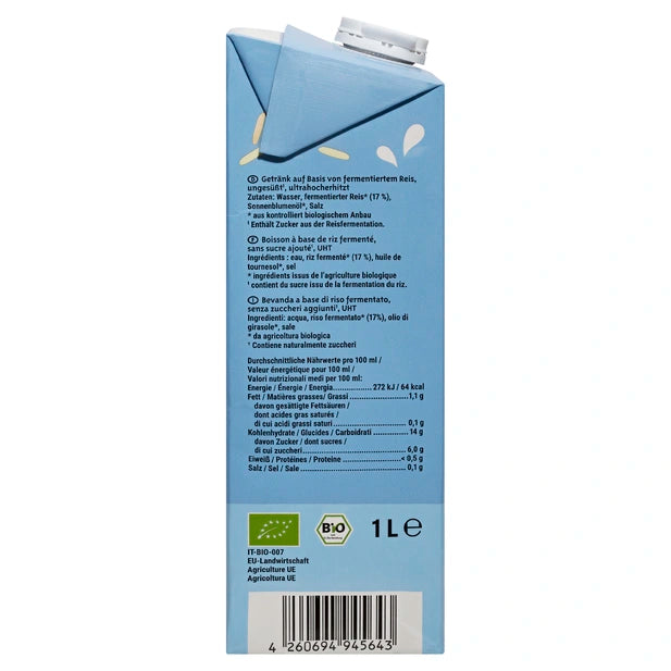 BIO COMPANY Reisdrink natur 1L