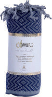 OTTOMAN Hitit Hamamtuch royal blau 1Stk