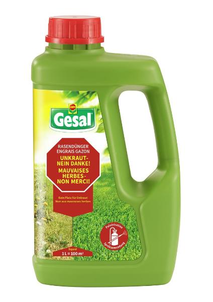 GESAL Rasendünger Unkraut-Nein danke! Fl 1 lt