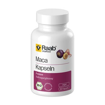 RAAB VITALFOOD Maca Kapseln 80Stk