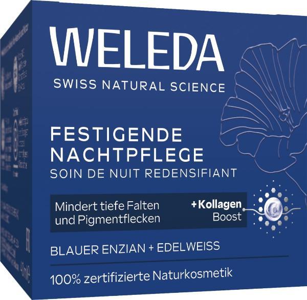 WELEDA Nachtpflege festigend bl Enz&Edelw 40 ml
