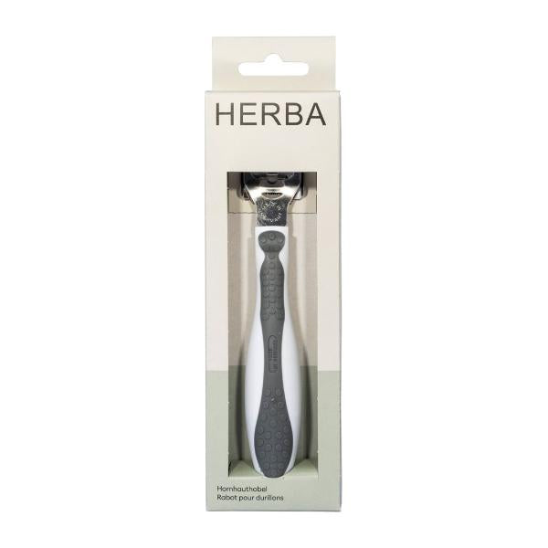 HERBA Hornhauthobel Softtouch grau