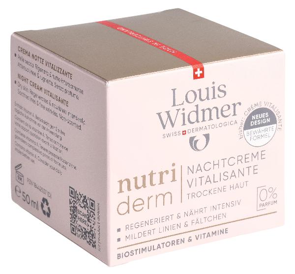 WIDMER Nutriderm Nachtcr Vitalis ohne Parf 50 ml
