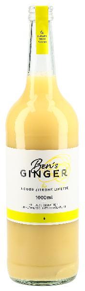 BEN'S GINGER Ingwer-Zitrone-Limette bio Fl 500 ml