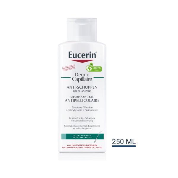 EUCERIN DermoCapillaire Gel Shamp Anti-Schu 250 ml