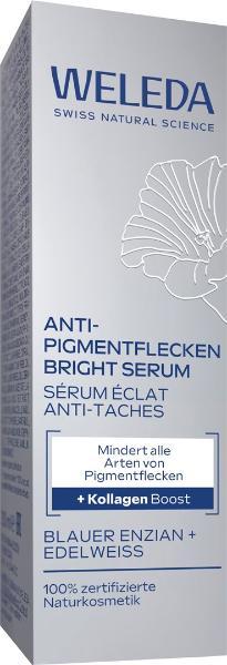 WELEDA Bright Serum Anti-Pigme bl Enz&Edelw 30 ml