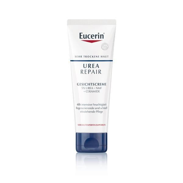 EUCERIN UreaRepair Gesichtscreme 5 % Urea Tb 50 ml