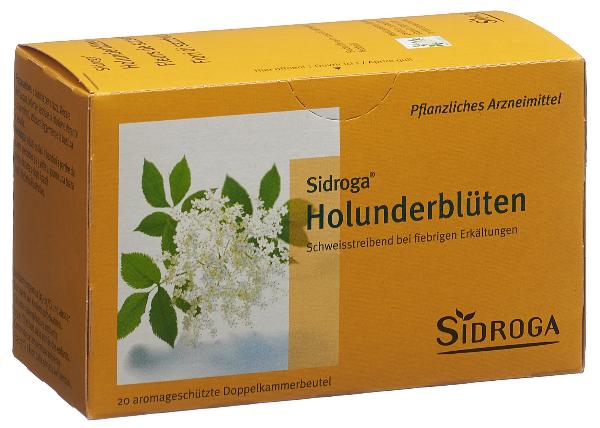 SIDROGA Holunderblüten 20 Btl 1 g
