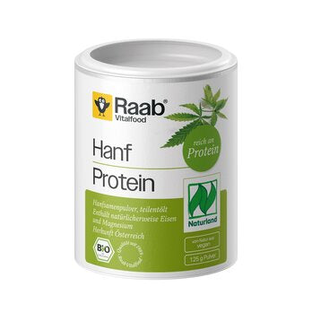 RAAB VITALFOOD Hanf Protein Pulver 125g