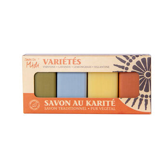 SAVON DU MIDI Miniseifen-Set 4x20g