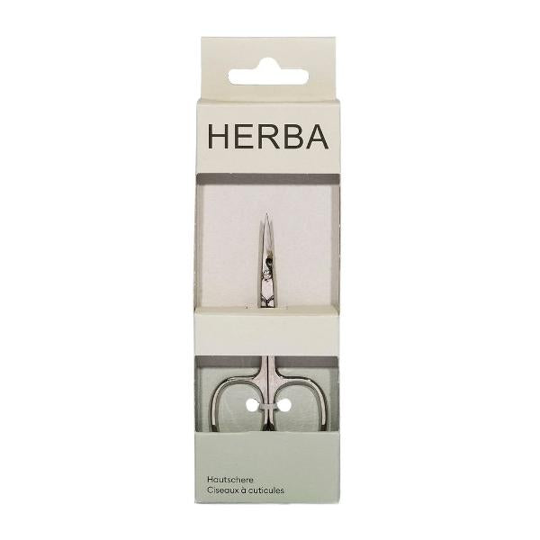 HERBA Hautschere vernickelt