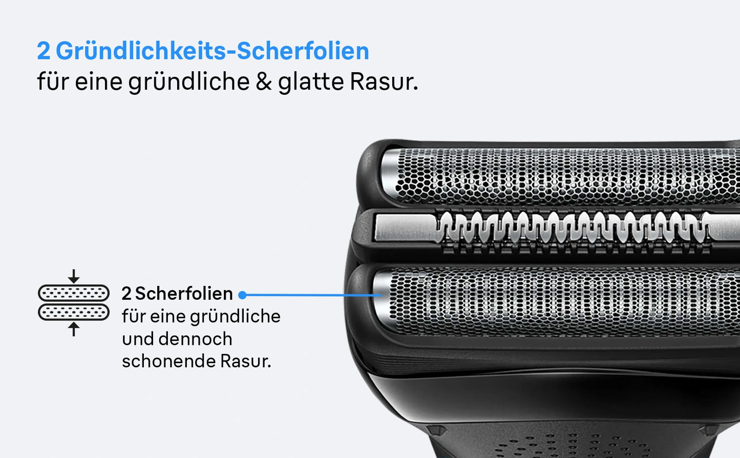 Braun Elektrischer Rasierer - Series 3 - 300S schwarz
