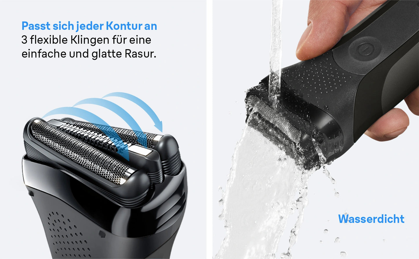 Braun Elektrischer Rasierer - Series 3 - 300S schwarz