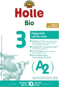 HOLLE Baby A2 Bio-Folgemilch 3 400 g