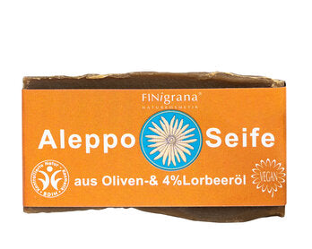 FINIGRANA Alepposeife 4% Lorbeeröl 180g