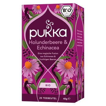 PUKKA Holunderbeere & Echinacea Tee 20Stk