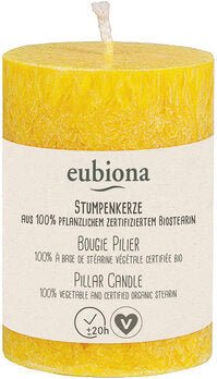 EUBIONA KERZEN Stumpenkerze maisgelb, 56x80 mm 1Stk