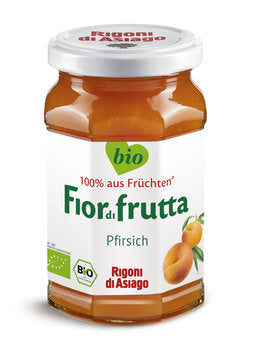 RIGONI DI ASIAGO Fruchtaufstrich Pfirsich gesüßt mit konzentriertem Apfelsaft 250g