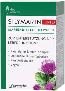 DOC NATURE’S Silymarin Forte Mariendistel Kapseln 60Stk