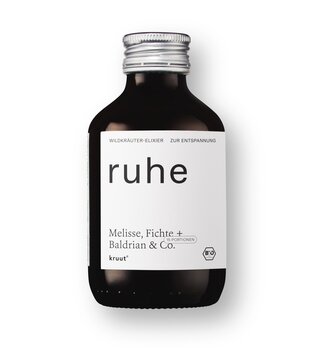KRUUT Ruhe Wildkräuterauszug Oxymel 150ml