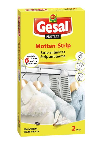 DrogerieMarkt24 - DrogerieMarkt24 GESAL PROTECT Motten-Strip 2 Stk - DrogerieMarkt24