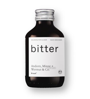 KRUUT Bitter Wildkräuterauszug Oxymel 150ml