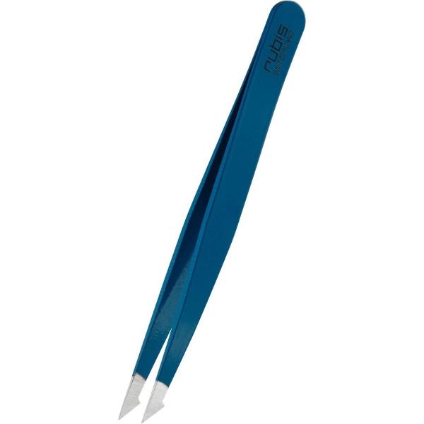 RUBIS Pinzette evolution blau Inox