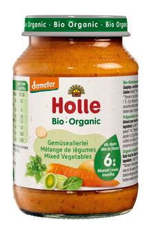 HOLLE Gläschen Gemüseallerlei demeter ab 6. Monat 190g