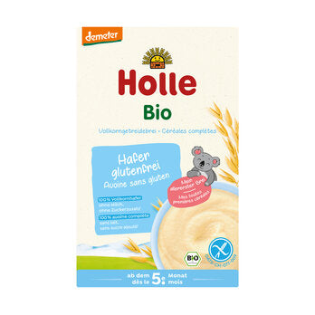 HOLLE Vollkorngetreidebrei Hafer demeter glutenfrei ab 5. Monat 250g
