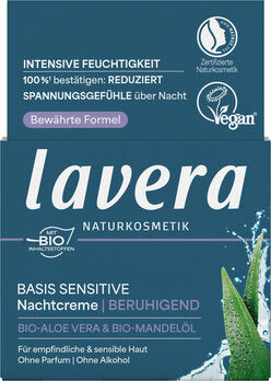 LAVERA Basis Sensitive Beruhigende Nachtcreme 50ml