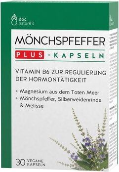 DOC NATURE’S Mönchspfeffer Plus Kapseln 30Stk