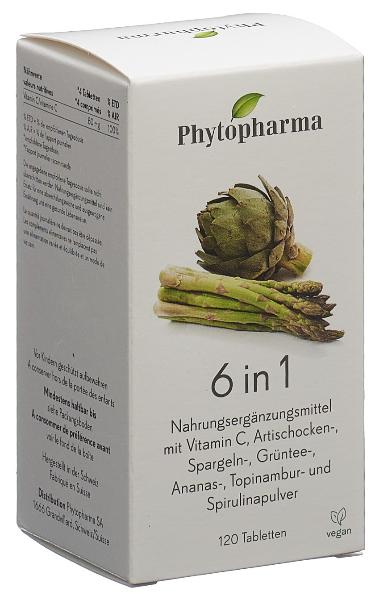 DrogerieMarkt24 - DrogerieMarkt24 PHYTOPHARMA 6in1 Tabl 120 Stk - DrogerieMarkt24