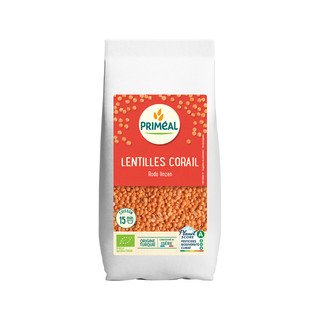 Priméal Linsen rot, EU Bio 500g