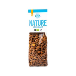 Pakka Mandeln ungeröstet, nature, EU Bio / FLO-Fairtrade 450g