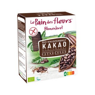 Le Pain des Fleurs Knusprige Kakao-Schnitten, EU Bio 160g