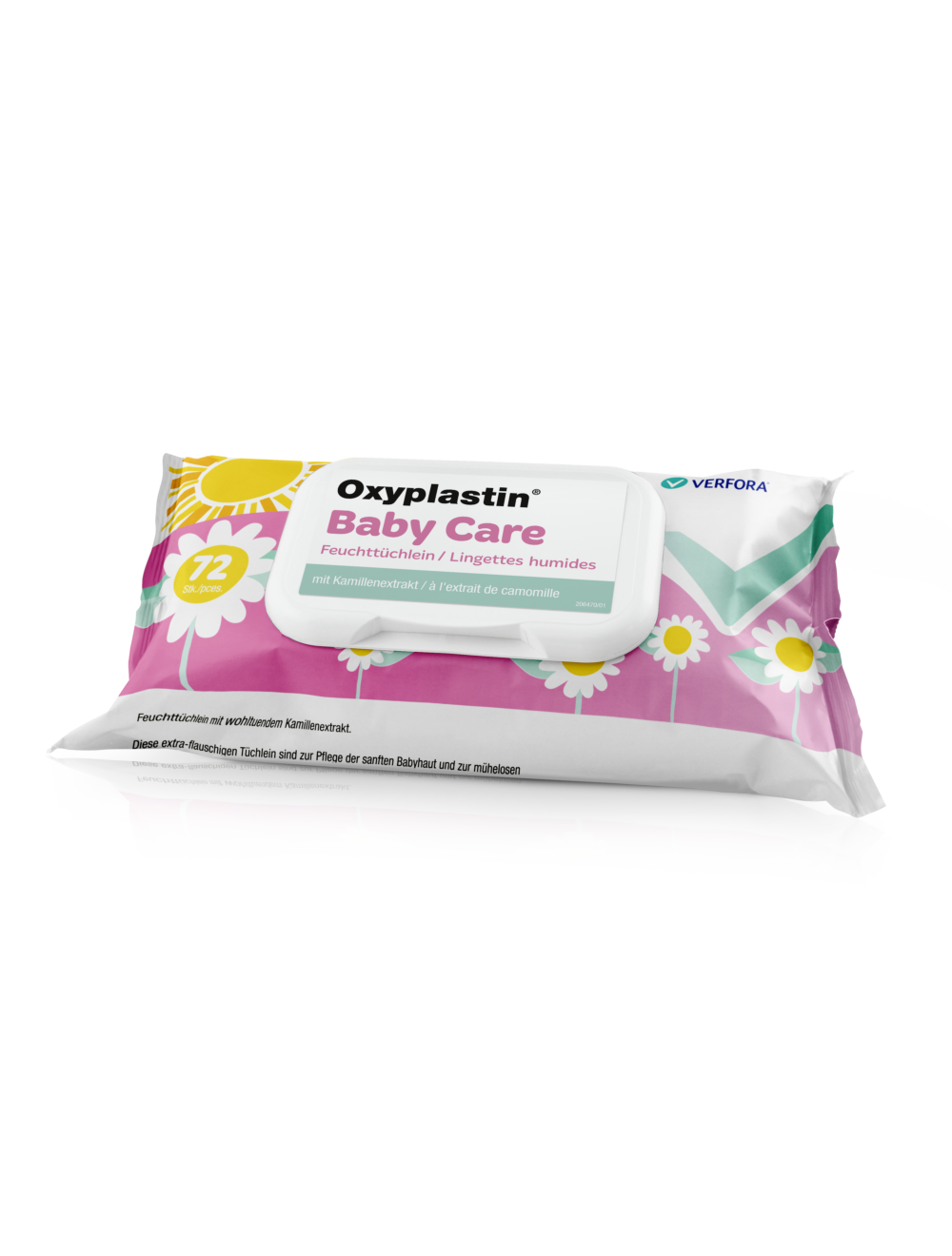 OXYPLASTIN Feuchttüchlein Btl 72 Stk