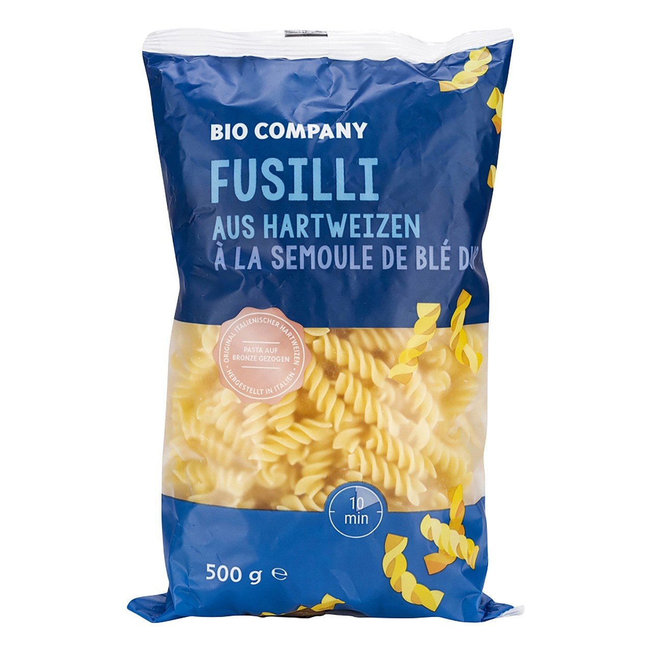 BIO COMPANY Fusilli aus Hartweizen BIO 500g
