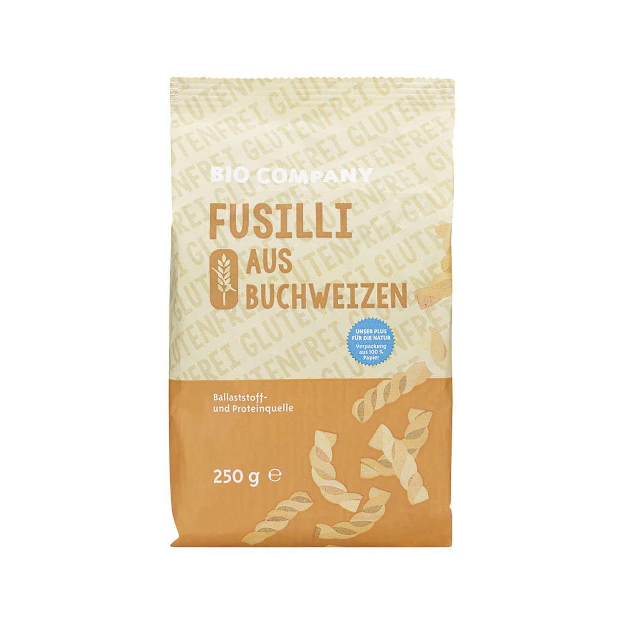 BIO COMPANY Fusilli aus Buchweizen BIO 250g