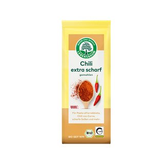 Lebensbaum Chili extra scharf, gemahlen, EU Bio 50g