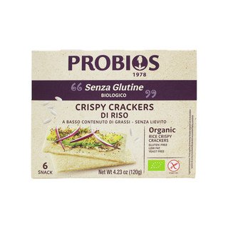 Probios Crispy Reis Crackers, EU Bio 120g