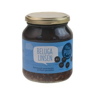Nur Puur Beluga Linsen, EU Bio 360ml