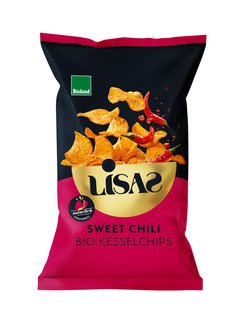 Lisas Chips Chips Sweet Chili, EU Bio 115g