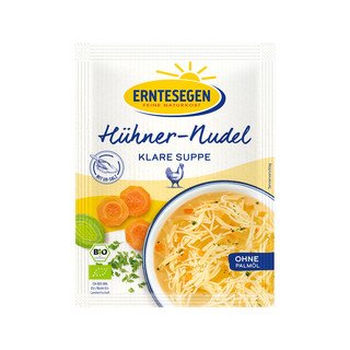 Erntesegen Hühner-Nudel Klare Suppe, EU Bio 37ml