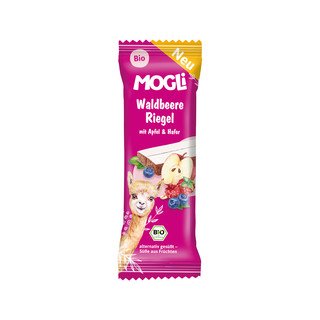MOGLI Waldbeere Riegel mit Apfel & Hafer, EU Bio 25 g