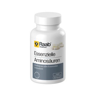 RAAB Essenzielle Aminosäuren Kapseln, ohne Zertifizierung 48 g