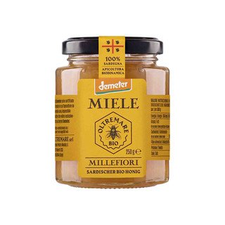 OLTREMARE Blütenhonig, Miele Millefiori, Demeter 250 g