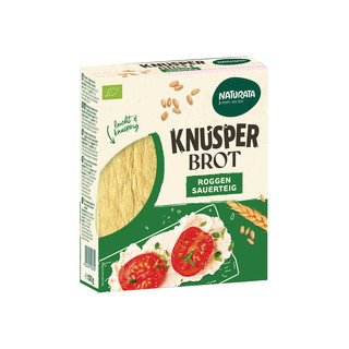 NATURATA Knusperbrot Roggen Sauerteig, EU Bio 100 g