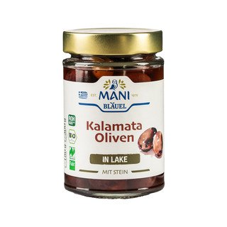Mani Oliven Kalamata in Lake, EU Bio 300g