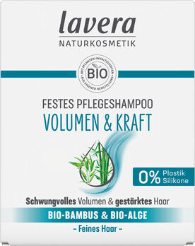 LAVERA Festes Pflege Shampoo Volumen&Kraft 50g